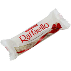 CH-05: Bombom raffaello de 30g, com 3 unidades